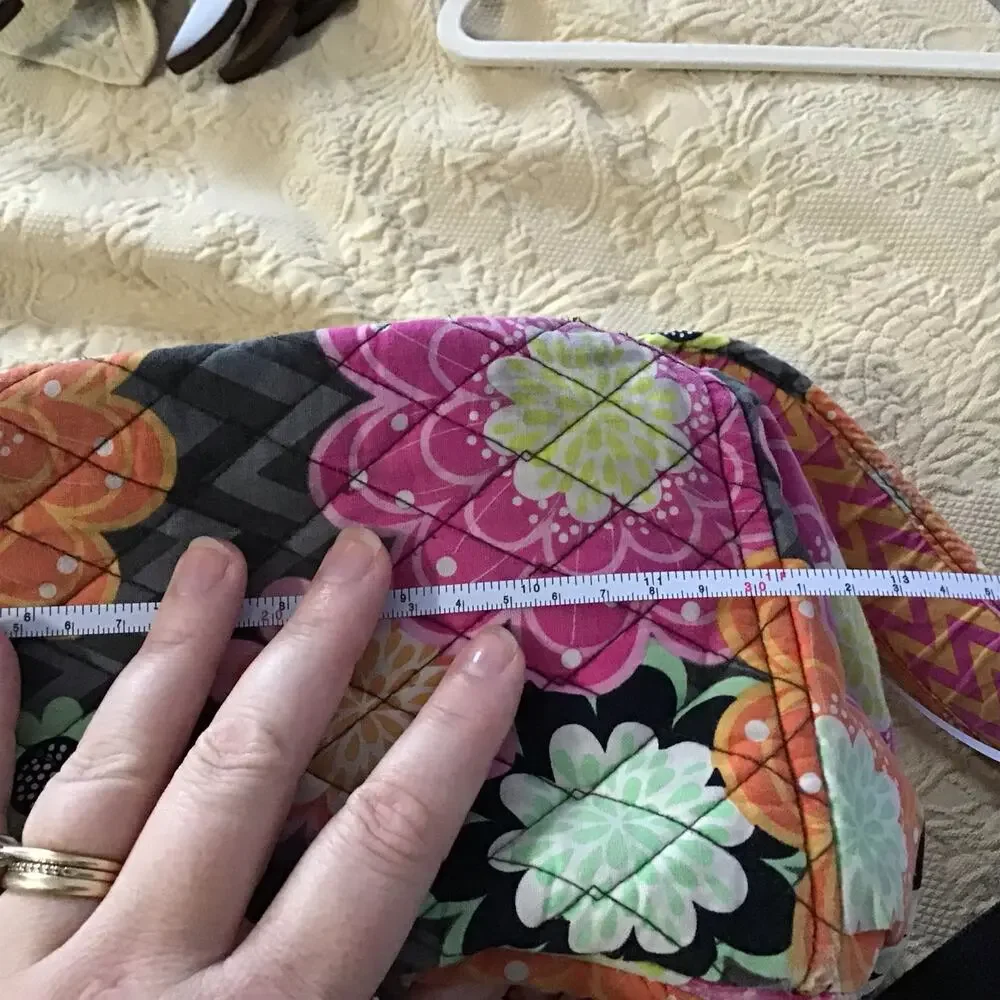 Vera Bradley Chevron Floral Paisley Print BackPack